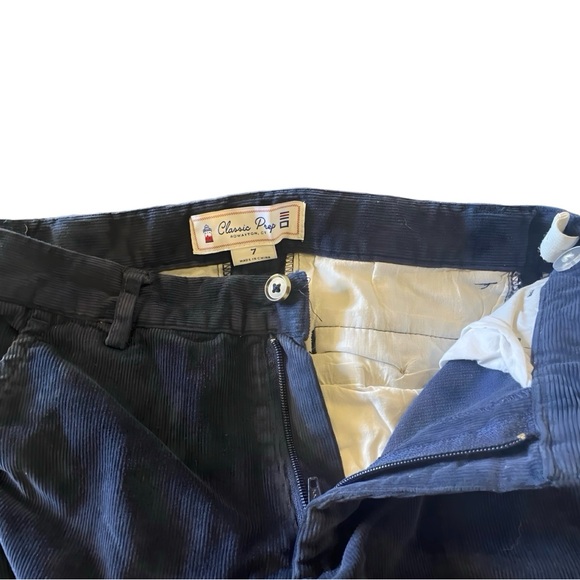 Classic Prep Gavin Horizontal Cord Pant in Medieval Blue Size 7 - Picture 2 of 5